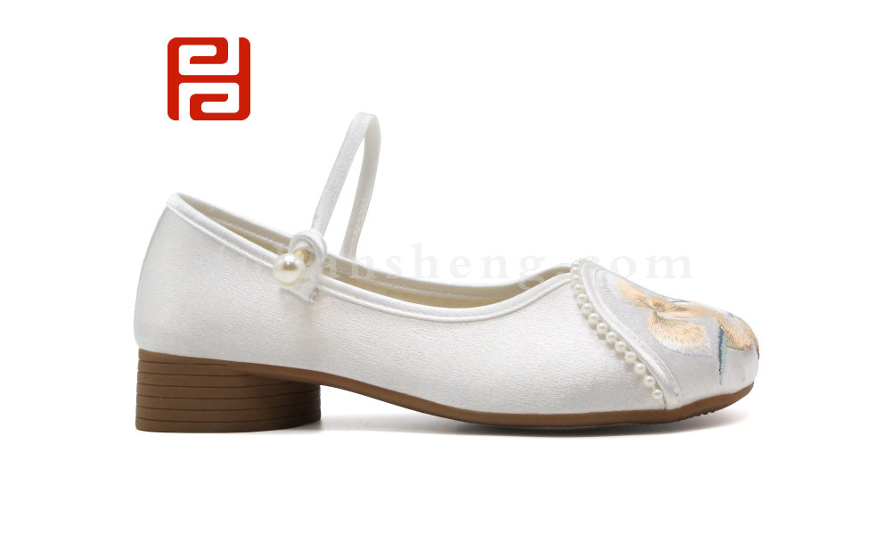 福連升夏季女鞋中國風(fēng)傳統(tǒng)民族風(fēng)漢唐風(fēng)韻舞蹈鞋鞋