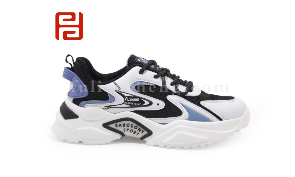 福連升休閑鞋秋季時(shí)尚運(yùn)動(dòng)男鞋拼色舒適輕便透氣休閑運(yùn)動(dòng)鞋圖片
